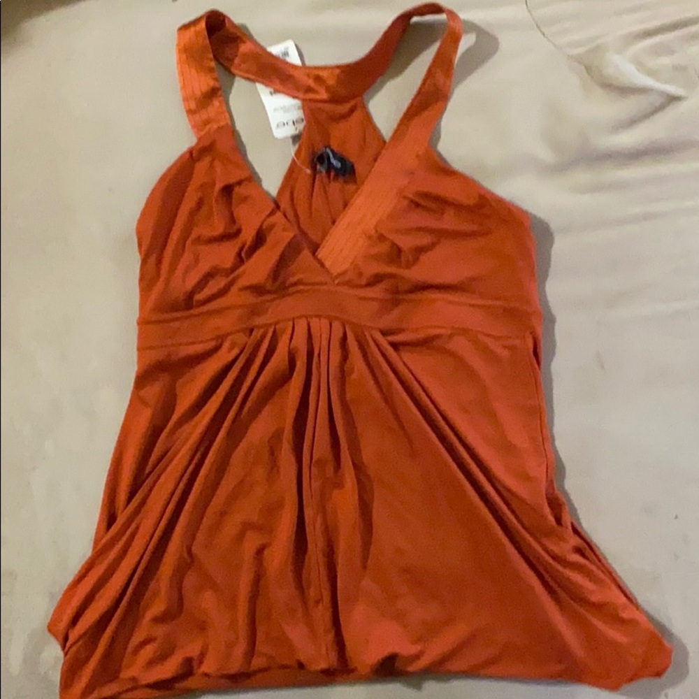 COPY - Bebe Asymmetrical Band Top